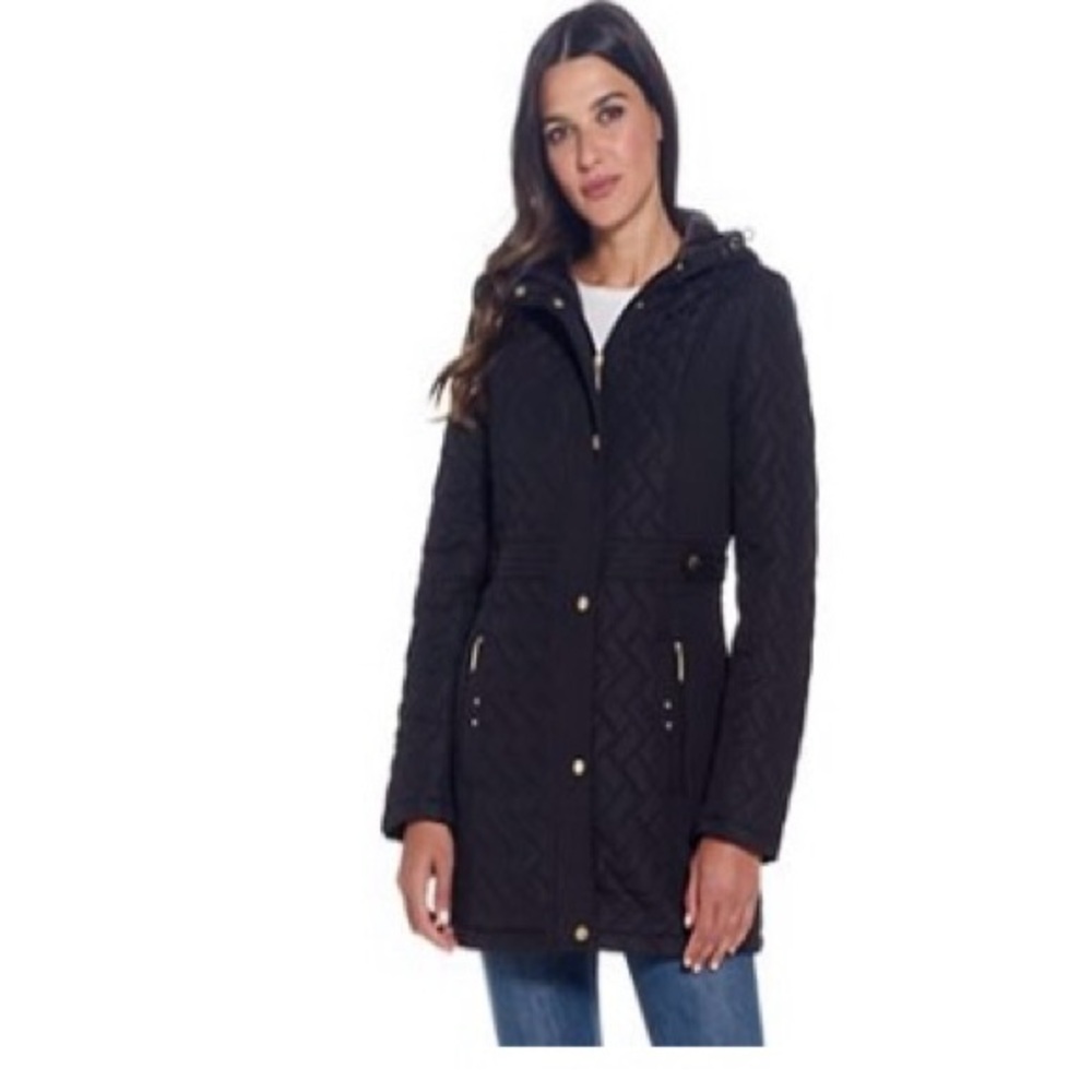 (#12)Quilted Purple Coat